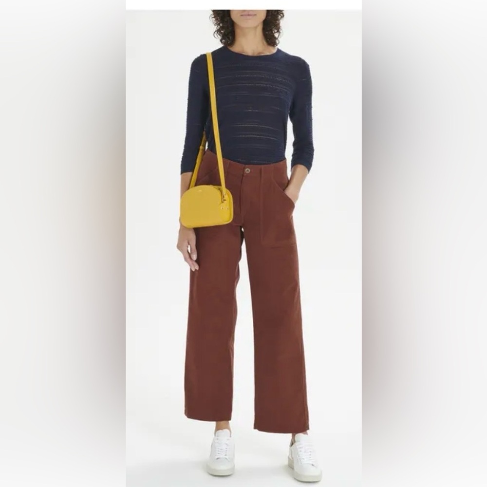 A.P.C. Sidney Pants in “Brick Red”
